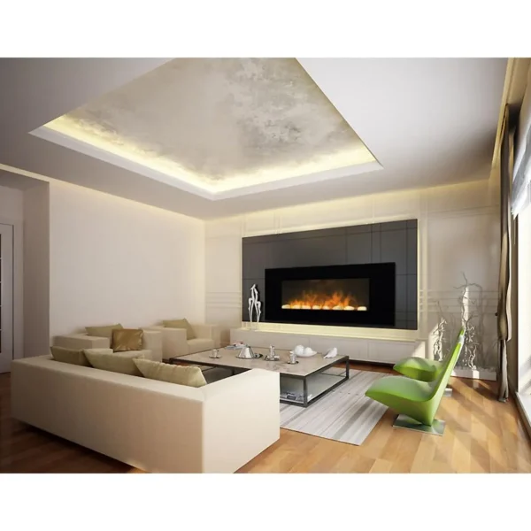 Cheminée électrique 2000w en wifi - volcano xxl wifi