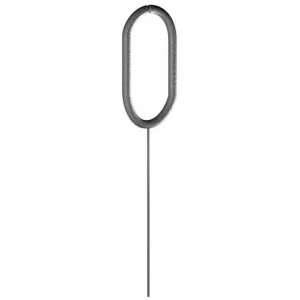 Cierge Magique Chiffre 0 15cm Argent