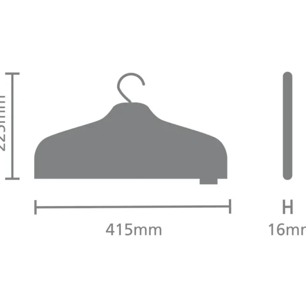 Cintres Cintre pour défroisseur Pepper Black
