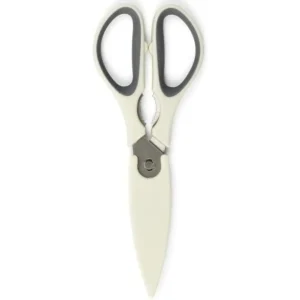 Ciseaux de Cuisine Aimanté Multifoncton 22cm Taupe