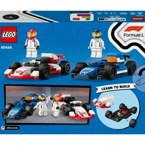City 60464 - Voitures de course de F1 Williams Racing et Haas F1