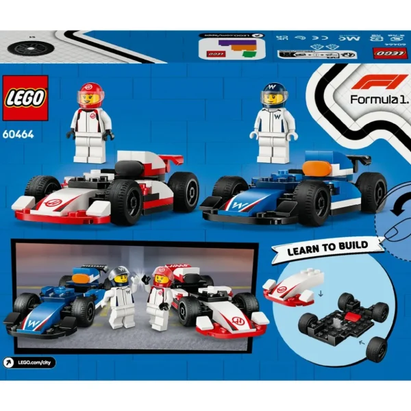 City 60464 - Voitures de course de F1 Williams Racing et Haas F1