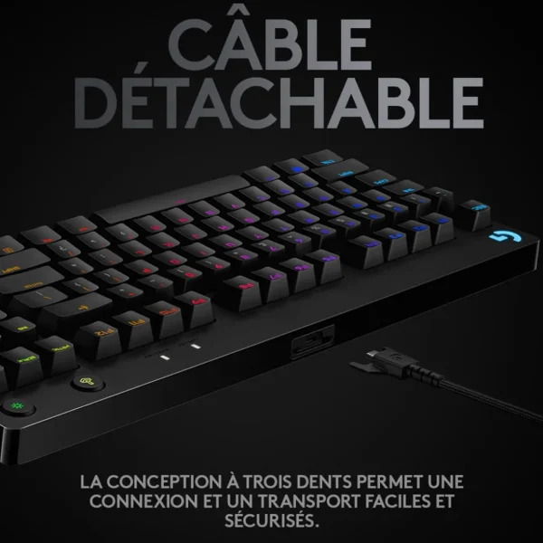 Clavier Gaming PRO NR - Noir