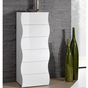 Commode 6 tiroirs CLOUD L50xH122 cm