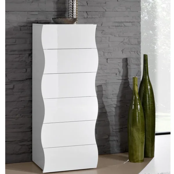 Commode 6 tiroirs CLOUD L50xH122 cm