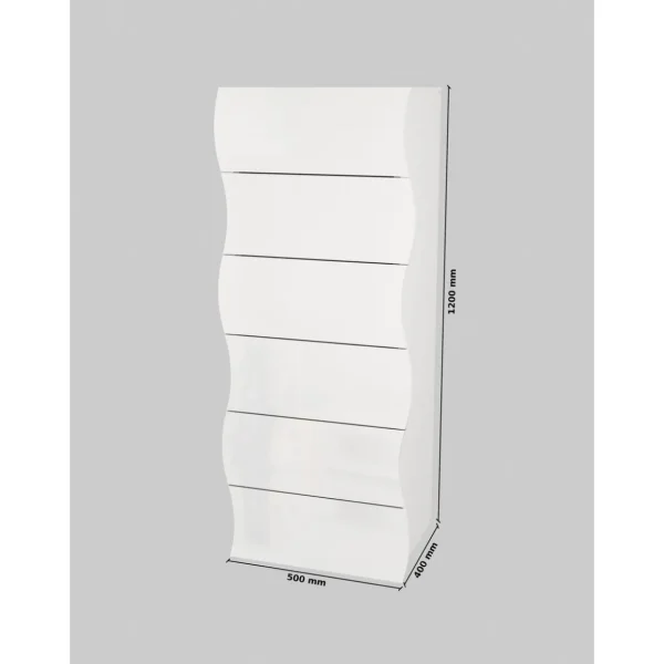Commode 6 tiroirs CLOUD L50xH122 cm