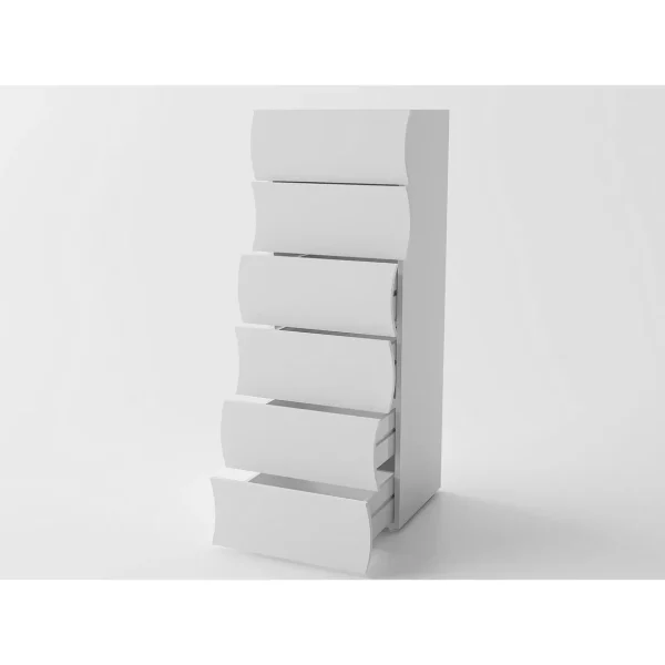 Commode 6 tiroirs CLOUD L50xH122 cm