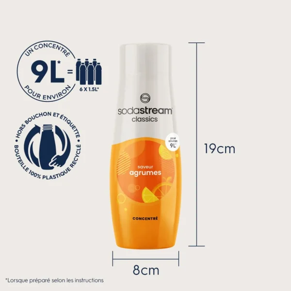 Concentré à soda Agrumes
