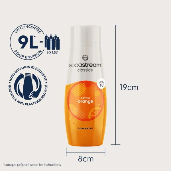 Concentré à soda Orange