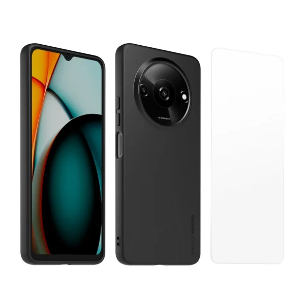 Coque et verre trempé pour Redmi 14C
