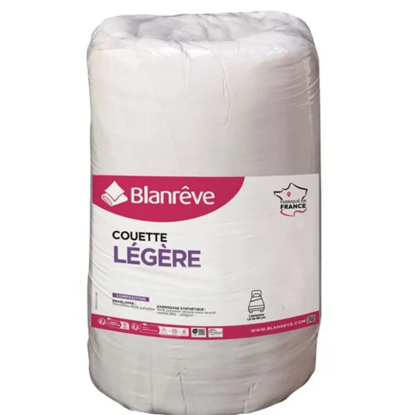 Couette légère en microfibre 250g/m²
