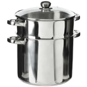Couscoussier en Inox Tanger 11L Argent