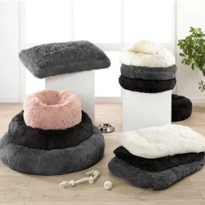 Coussin pour Chien & Chat Fluffy 95cm Noir