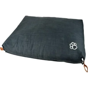 Coussin Rectangle Chien & Chat City 100cm Anthracite