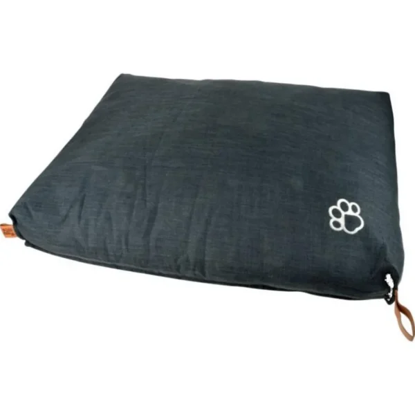 Coussin Rectangle Chien & Chat City 100cm Anthracite