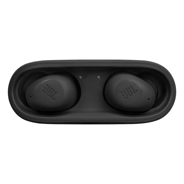 Écouteurs sans fil Bluetooth avec étui de recharge Wave Buds - Noir