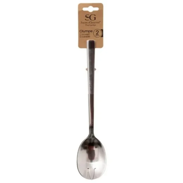 Couverts à Salade Lance 24cm Argent