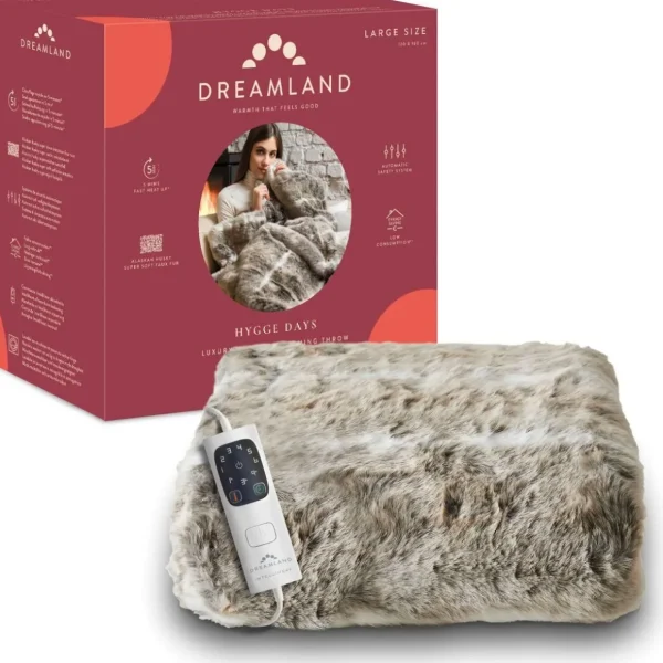 Couverture chauffante HYGGE DAYS HUSKY D'ALASKA 6T 160X120