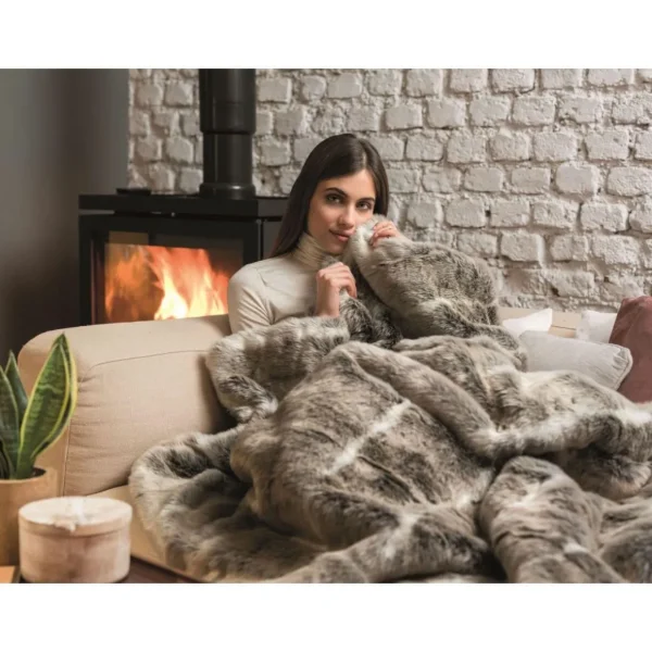 Couverture chauffante HYGGE DAYS HUSKY D'ALASKA 6T 160X120