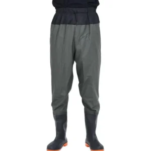 Cuissardes avec bottes vert foncé taille 46