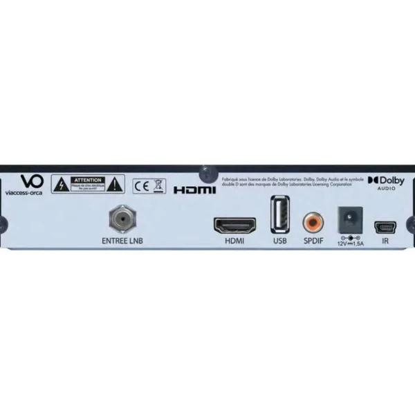 Décodeur satellite enregistreur satellite UHD 4K