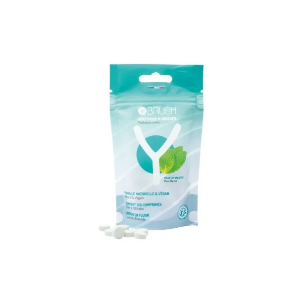 Dentifrice en comprimes a croquer au fluor x120