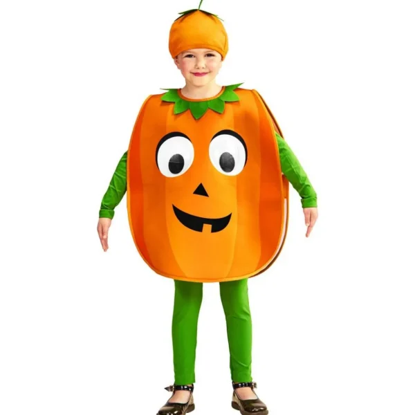 Déguisement - Citrouille aux Gros Yeux - Enfant - 2/4 ans (86 à 104 cm)