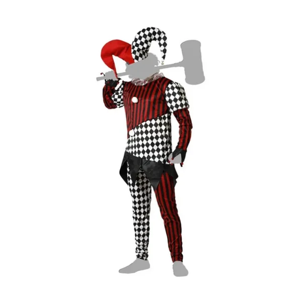 Déguisement Arlequin : Noir et Blanc - Homme - M/L