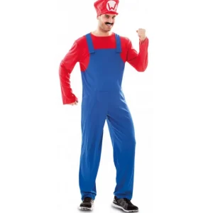 Déguisement De Plombier Rouge - Homme - XL