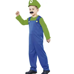 Déguisement De Plombier vert - Enfant - 5/6 ans (110 à 116 cm)