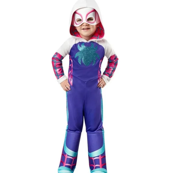 Déguisement enfant Ghost Spider - 3/4 ans (96 à 104 cm)