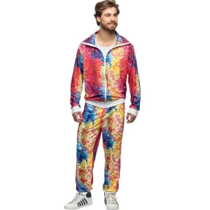 Déguisement Survêtement Disco - Homme - L