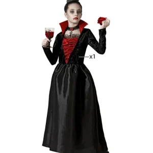 Déguisement vampiresse - fille - 5/6 ans (110 à 116 cm)