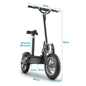 Draisienne electrique Cross - BEEPER FX1000 - 1000W - Batterie Plomb - 36V