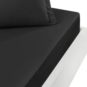 Drap housse bonnet 40 cm en percale coton SOFT PERCALE PLUS