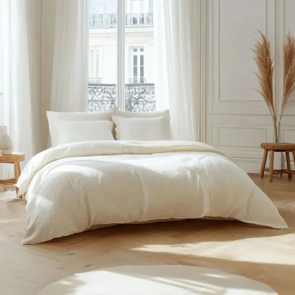 Drap housse Coton thermorégulé