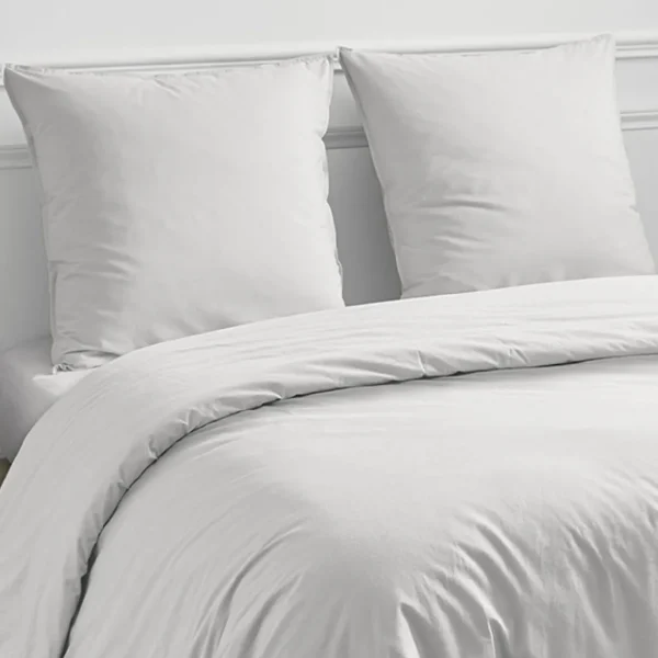 Drap housse en coton 57 fils uni bonnet 25cm