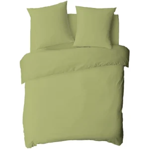 Drap housse en coton 57 fils uni bonnet 25cm