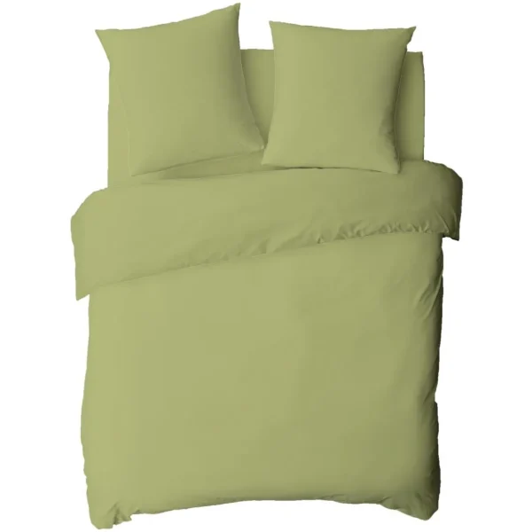 Drap housse en coton 57 fils uni bonnet 25cm