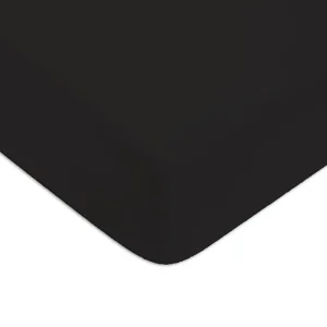 Drap housse en coton 57 fils uni bonnet 25cm
