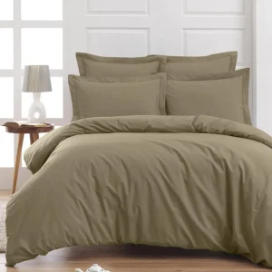 Drap housse en percale de coton bonnet 30 cm SOFT PERCALE