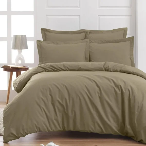 Drap housse en percale de coton bonnet 30 cm SOFT PERCALE