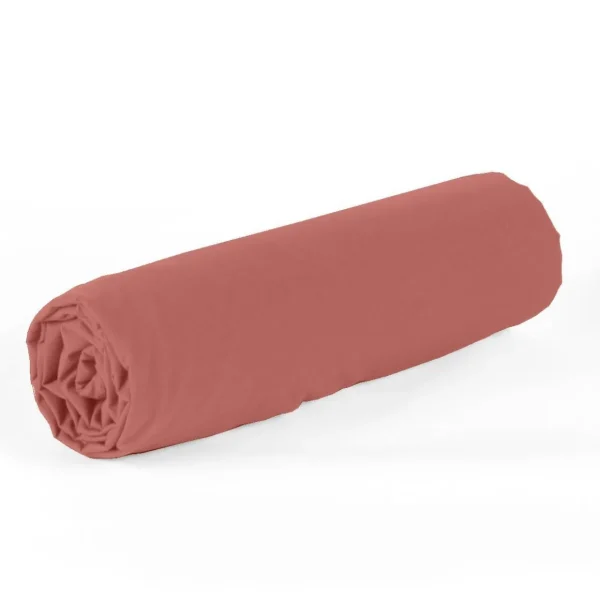 Drap housse uni en coton 57 fils - collection permanente