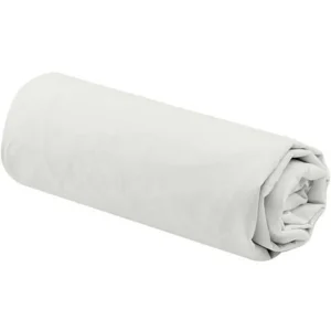 Drap housse uni en percale de coton 70 fils