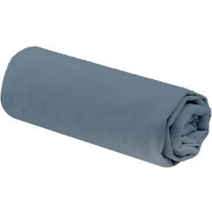 Drap housse uni en percale de coton 70 fils