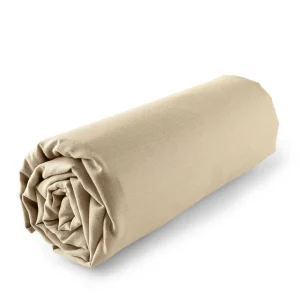Drap housse uni en polycoton - collection permanente