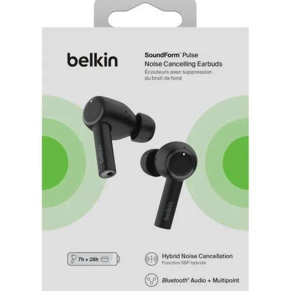 Ecouteurs SoundForm Pulse Noir