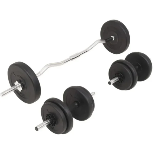 Ensemble d haltères et barres d haltères 30 kg