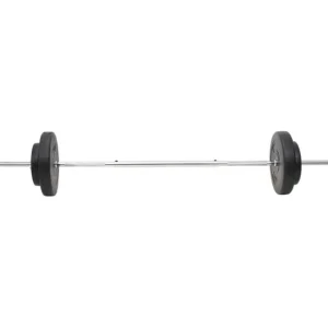 Ensemble d haltères et de barres avec plaques 60 kg