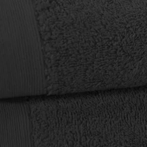 Ensemble de bain 6 pièces 500 g/m² STUDIO (2 draps de douche +2 serviettes de toilette + 2 gants)